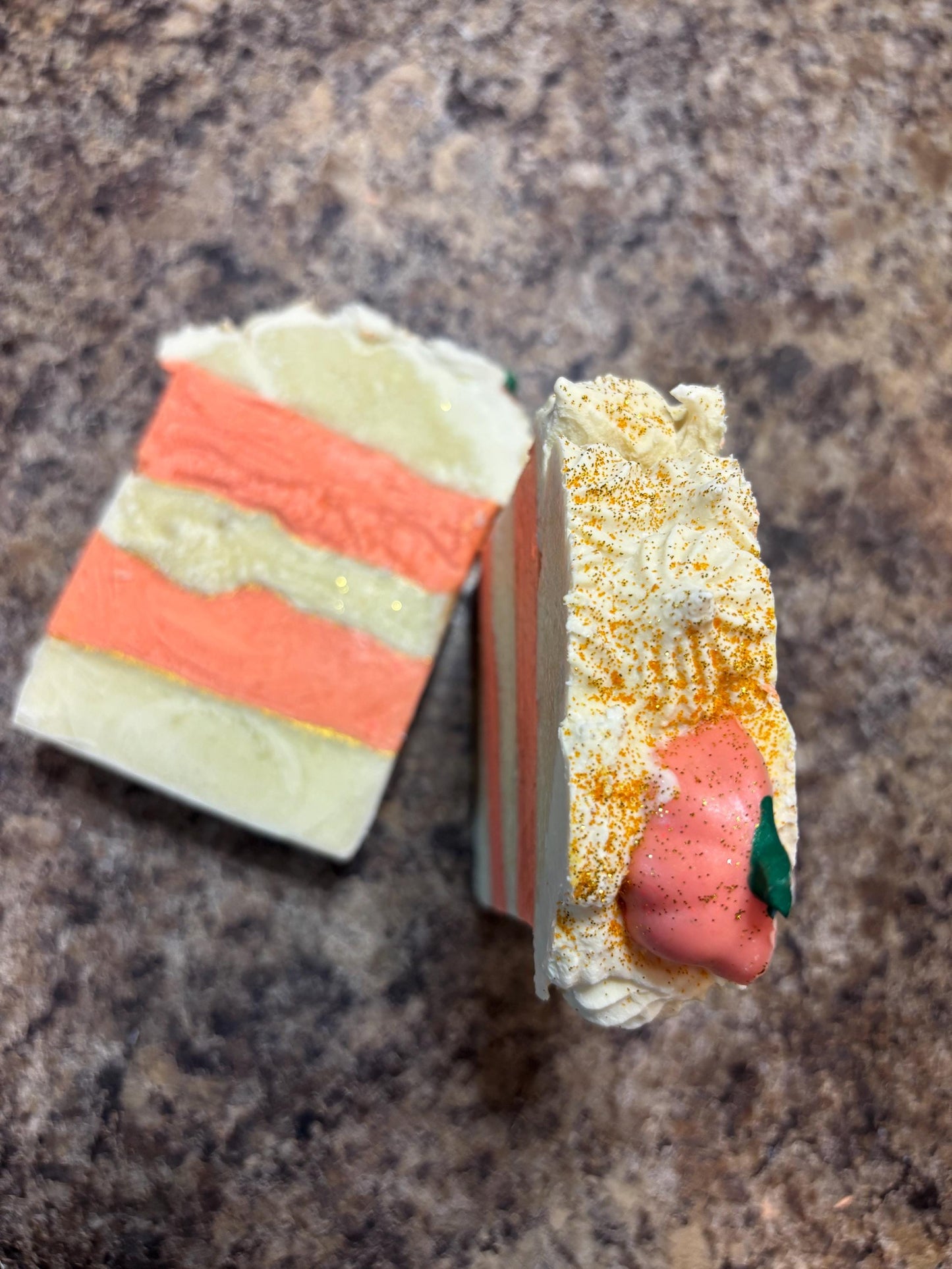 Pumpkin Roll Tallow Soap: Handmade Cold Process Bar