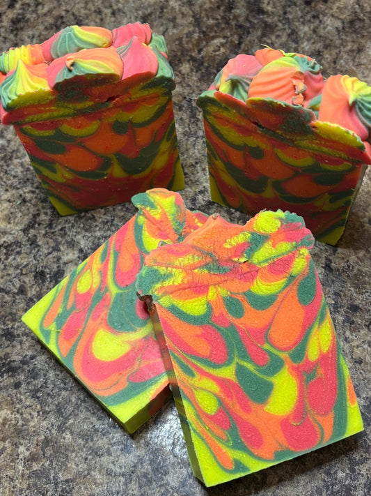 Volcano Scented Soap: Handmade Artisan Cold Process Soap