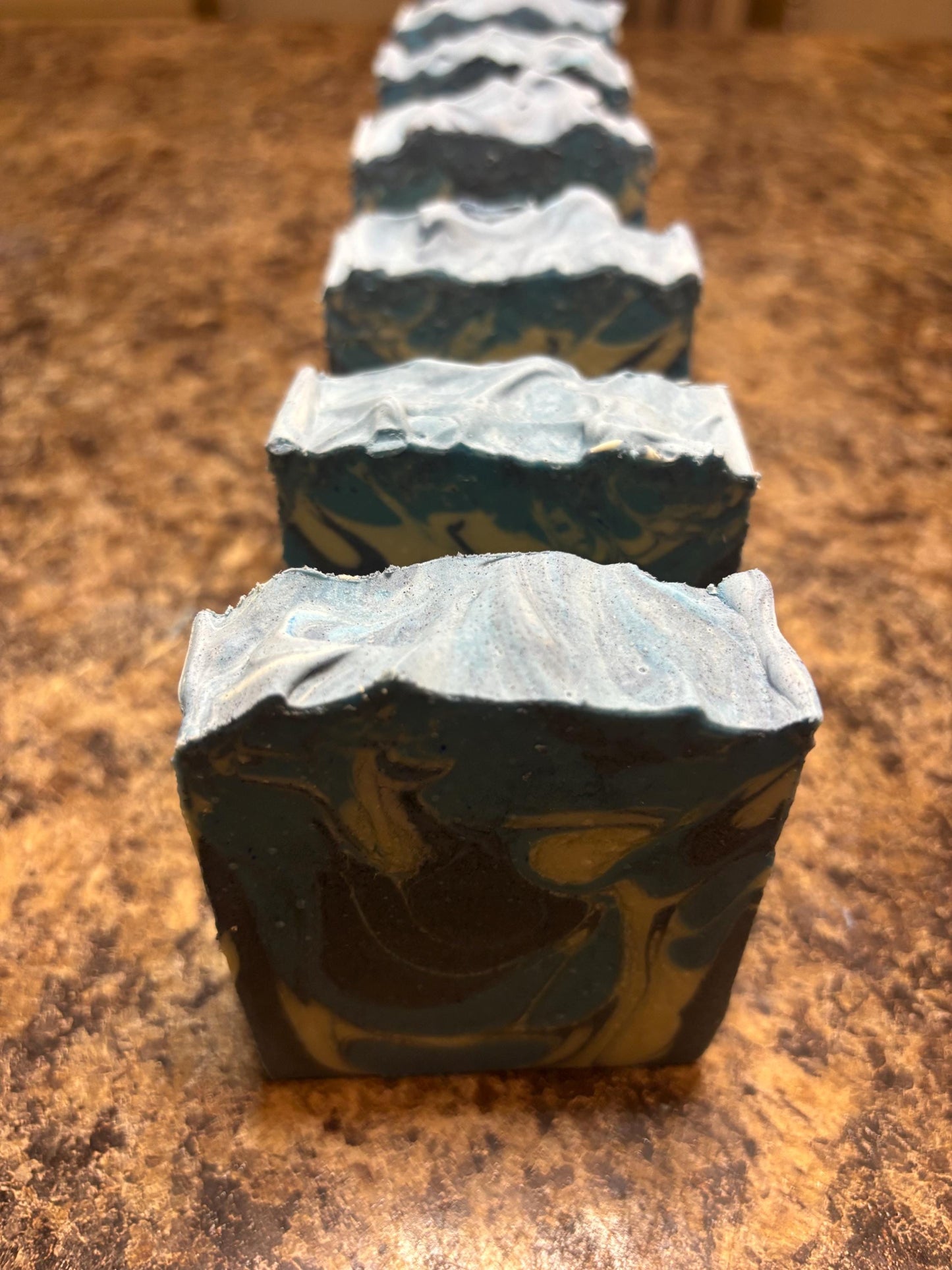 Aqua Di Gio Tallow Soap: Handmade Cold Process Bar