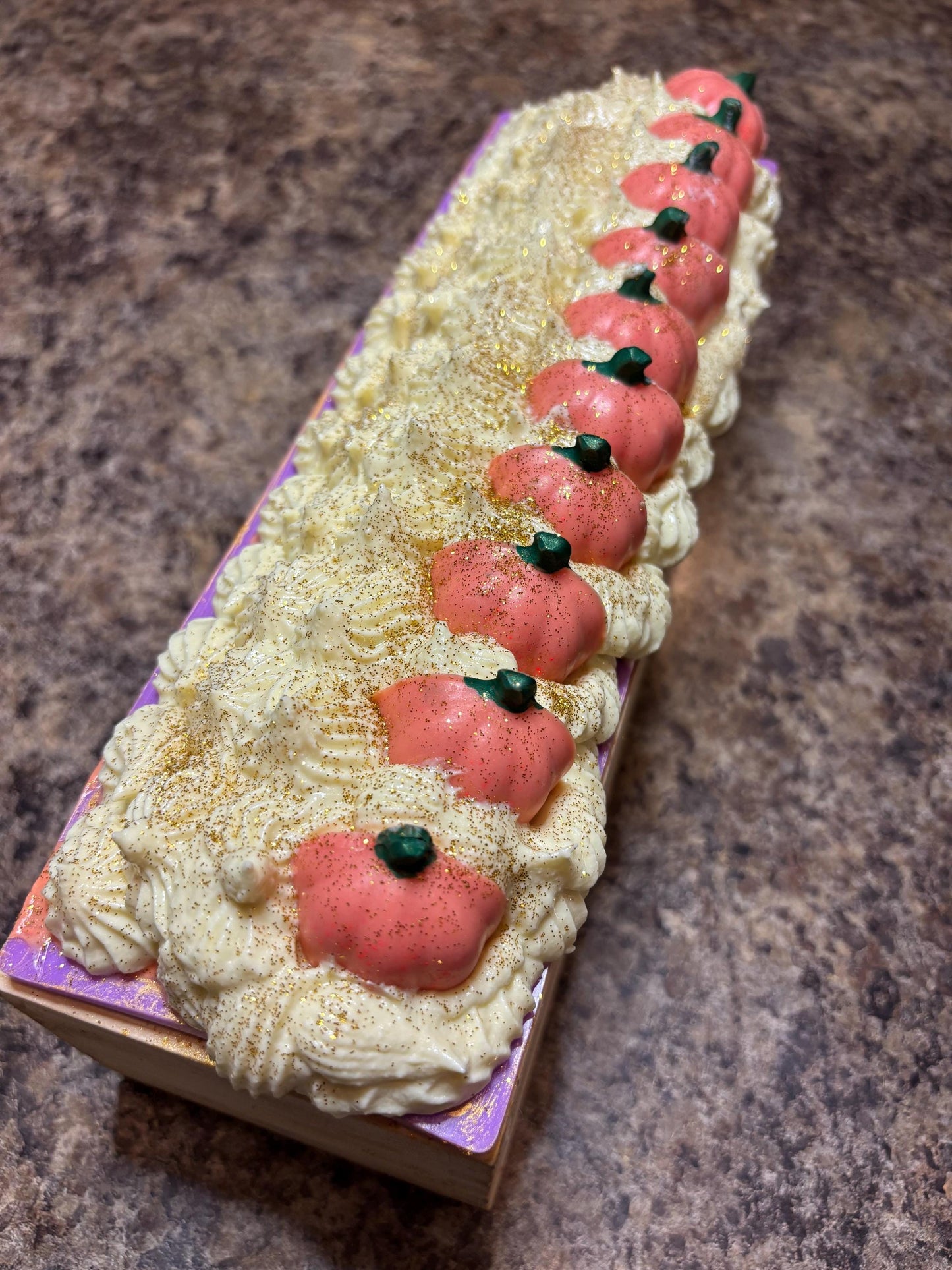 Pumpkin Roll Tallow Soap: Handmade Cold Process Bar